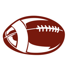 American Football Ball Game Cut Out