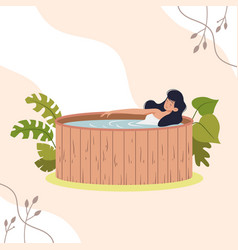 Hand Drawn Hot Tub