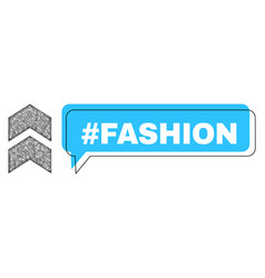 Misplaced Hashtag Fashion Speech Balloon