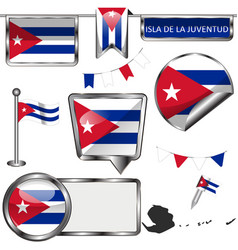 Glossy Flags Isla De La Juventud Cuba