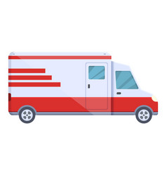 Siren Ambulance Icon Cartoon Emergency Car