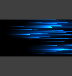 Blue Horizontal Speed Motion Lines Background