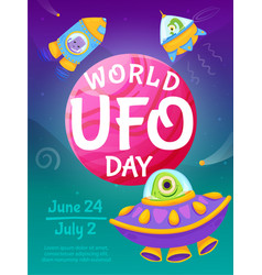 World Ufo Day Poster