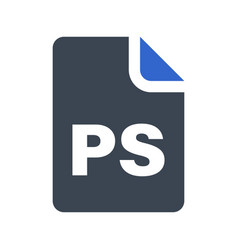 Ps File Icon