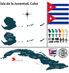 Map Isla De La Juventud Cuba