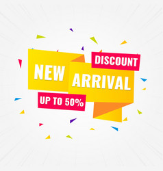 New Arrival Discount Sale Banner With Editable