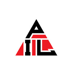 Pil Logo Letter Triangle