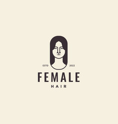 Aesthetic Female Beauty Hipster Logo Design