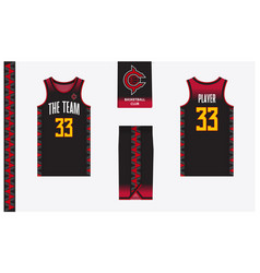 Basketball Uniform Mockup Template Design