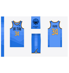 Basketball Uniform Mockup Template Design