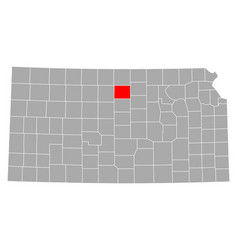 Map Mitchell In Kansas