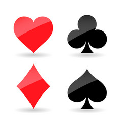 Play Card Symbol Suit Icon Template