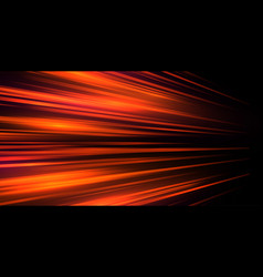 Red Motion Light Trail Background In Perspective