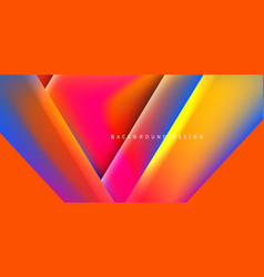 Futuristic Triangle Abstract Background