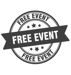 Free Event Stamp Label On Transparent