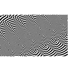 Black And White Design Pattern With Optical