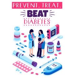 Diabetes Prevention Treatment Poster