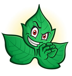 Evil Poison Ivy Villain Cartoon Character