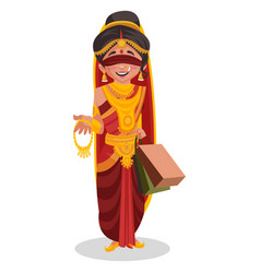 Gandhari Cartoon Character