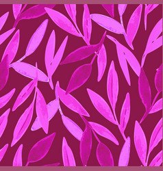 Seamless Pattern With Bright Abstract Magenta