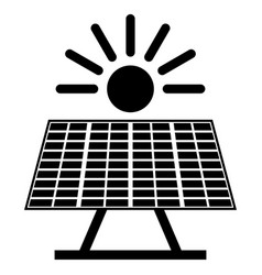 Solar Panel Icon Photovoltaic Sun Energy