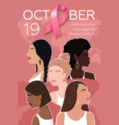 International Day Against Breast Cancer Poster