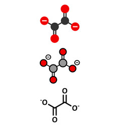 Oxalate Anion Chemical Structure Salts