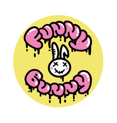 Funny Bunny Sticker