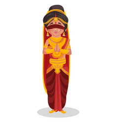 Gandhari Cartoon Character