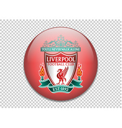 Football Club Liverpool On A Transparent