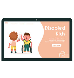 Banner Disabled Kids Give