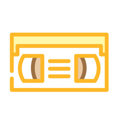 Cassette Video Retro Gadget Color Icon