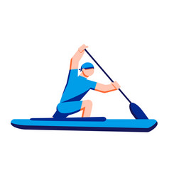 Canoe Sprint Athlete Canoeing