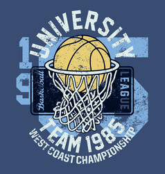 Basketball League University Championship Team