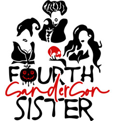 Fourth Sanderson Sisters Svg Hocus Pocus Clipart