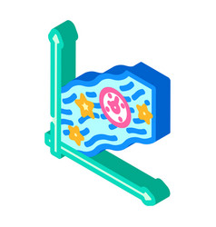 Flow State Time Management Isometric Icon