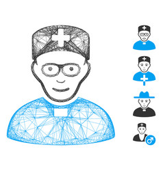 Hatched Monastic Doctor Mesh