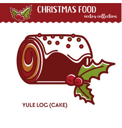 Christmas Food Yule Log Festive Dessert