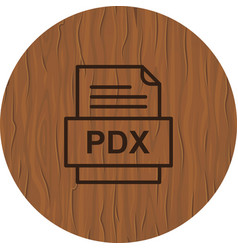 Pdx File Document Icon