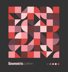 Geometric Trendy Pattern Bauhaus Style Modern