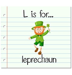 Alphabet L Is For Leprechaun