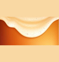 Beer Foam Realistic Background