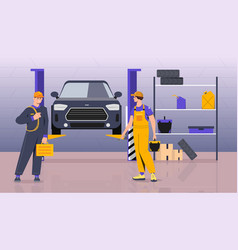 Car Repair Service Concept