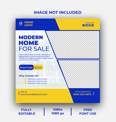 Real Estate Social Media Post Design Template