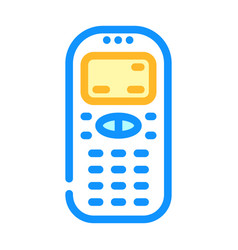 Mobile Phone Old Gadget Color Icon