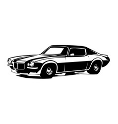 Chevy Camaro 1970s Silhouette