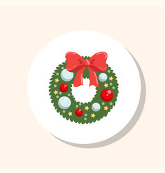 Christmas Wreath Sticker