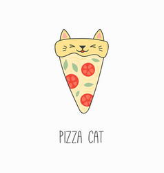 Cute Cat Pizza