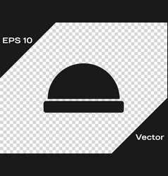 Grey Beanie Hat Icon Isolated On Transparent
