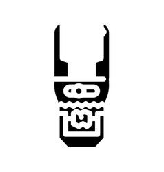 Plumbers Wrench Glyph Icon